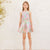 Bebe Organic Violetta Skirt Watercolor
