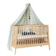 Voile de Lit Bebe Linea/Luna Sauge
