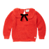 Sweater Peter Pan Collar Tomato