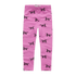 Legging Dogs Print Purple Pink