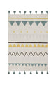 Washable Rug Azteca Vintage Blue Small