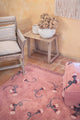 Washable Rug English Garden Ash Rose