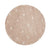 Washable Rug Round Dot Rose
