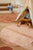 Washable Rug Round Dot Rose