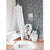 Origami Nursery Mobile White