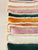 Soft Velvet Bolster with Fringe White