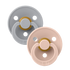 Bibs 2-Pacifiers Cloud Blush 6/18 m