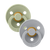 Bibs 2-Pacifiers Sage, Cloud 0/6 m
