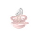 Bibs Couture 2-Pacifiers Haze Blossom 0/6 m