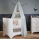 Canopy Stick Leander Classic Cot Whitewash