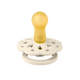 Bibs Boheme 2-Pacifiers Ivory, Blossom 6/18 m