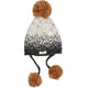 Jacquard Baby Hat Grey