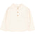 Sheer Check Baby Shirt Talc