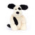 Jellycat Bashful Puppy Medium Black & Cream