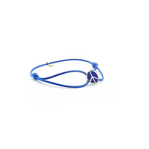 Bracelet Peace Blue