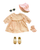 Folie Baby Dress Heart Pink