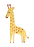 Giraffe Lamp African Yellow