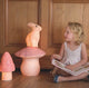 Mushroom Light Small Pink