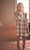 Abassia Dress Tartan Cream Louis Louise Dubai UAE - Middle East Saudi Arabia