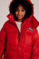 Down Jacket Red