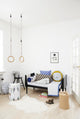 Cylinder Cushion Dark Blue