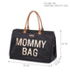 Mommy Bag Black, Gold