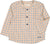 Grand-Pere Baby Shirt Check Cream