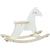 Hudada Rocking Horse & Security Hoop Ivory