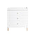 A White Gelato 3-Drawer Changer Dresser