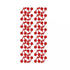Box Stickers cerises rouge