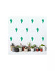 Box Stickers cactus vert