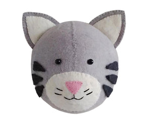 Tabby Cat Head Mini
