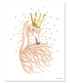 Flamingo Pink And Star Poster